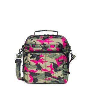 Lug Ranger 2 Crossbody Bag for Women - Camo Orchid with Front Zipper Pocket